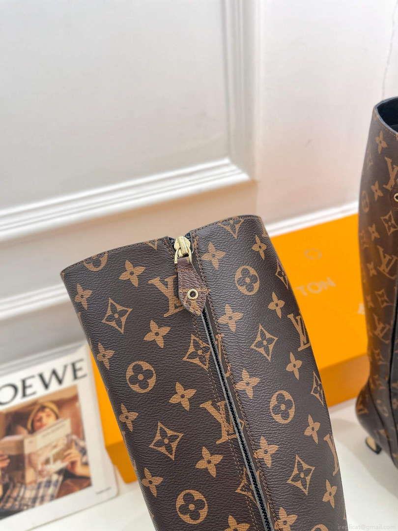 LV 1ACAKQ Louis Vuitton Women’s Shoes Sparkle High Boots L75208