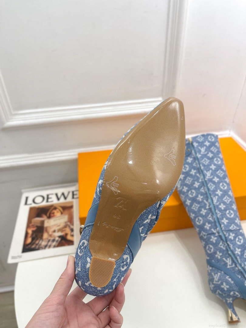 LV 1ACAKQ Louis Vuitton Women’s Shoes Sparkle High Boots L75209