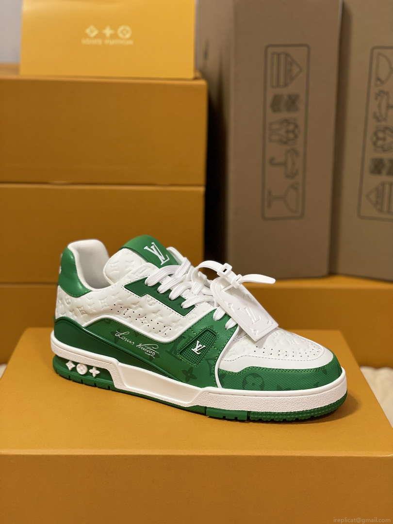Louis Vuitton 1AC58D Women Men’s LV Trainer Sneaker M601032