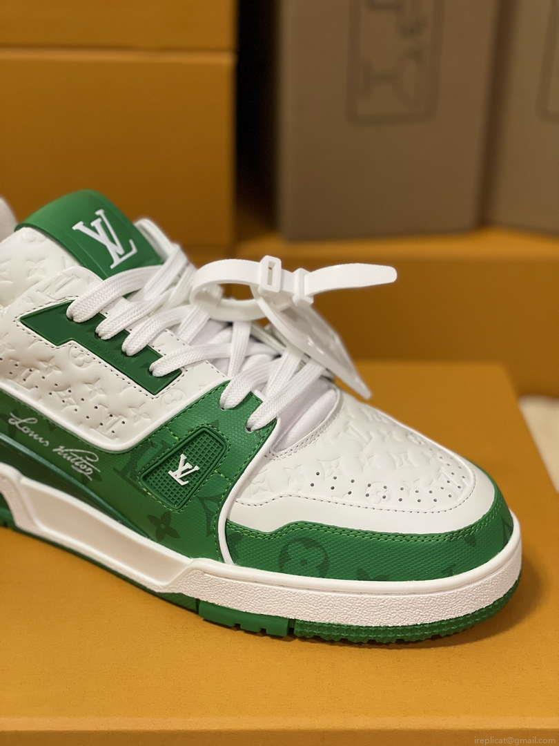 Louis Vuitton 1AC58D Women Men’s LV Trainer Sneaker M601032