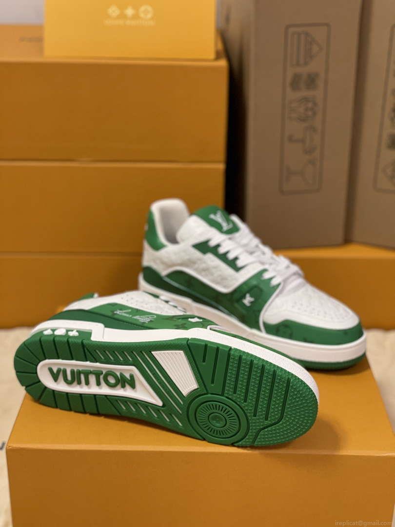 Louis Vuitton 1AC58D Women Men’s LV Trainer Sneaker M601032