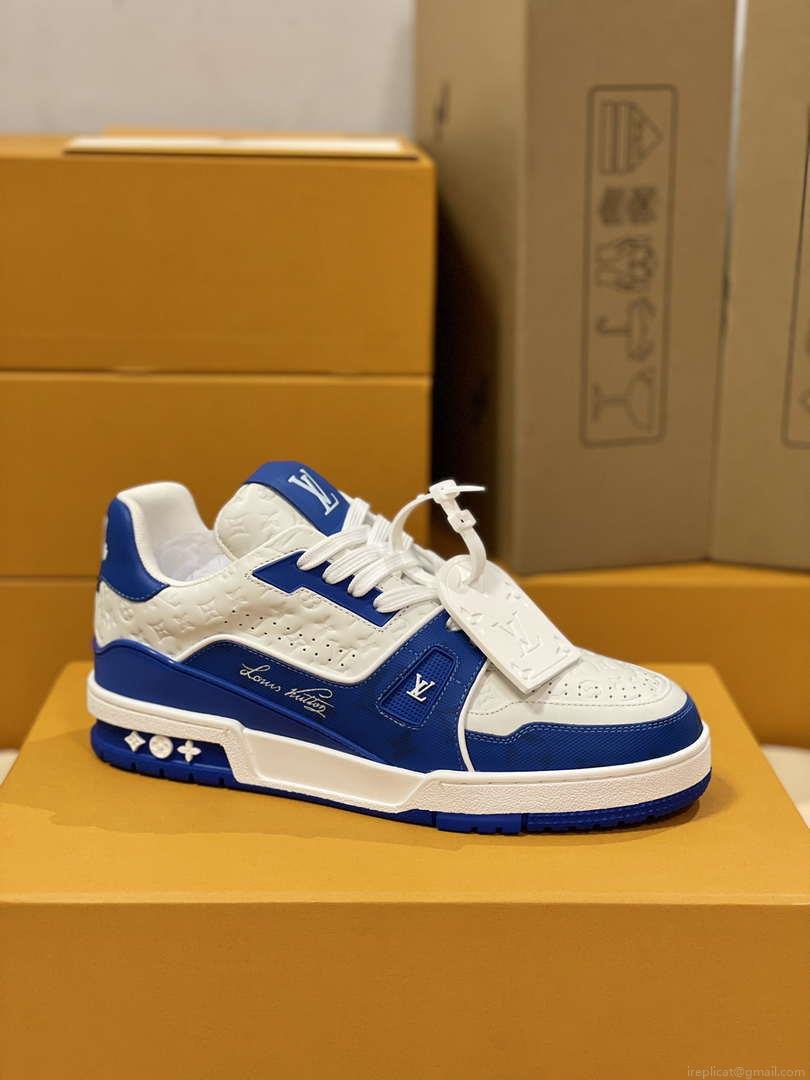 Louis Vuitton 1AC58D Women Men’s LV Trainer Sneaker M601031