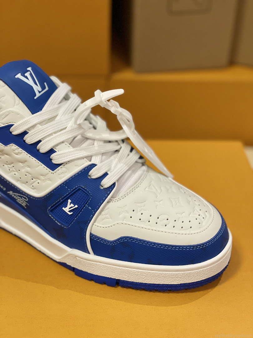 Louis Vuitton 1AC58D Women Men’s LV Trainer Sneaker M601031