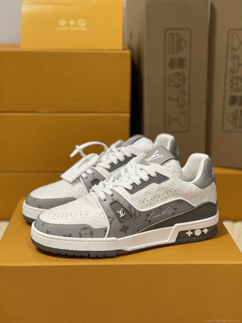 Louis Vuitton 1AC58D Women Men’s LV Trainer Sneaker M601030