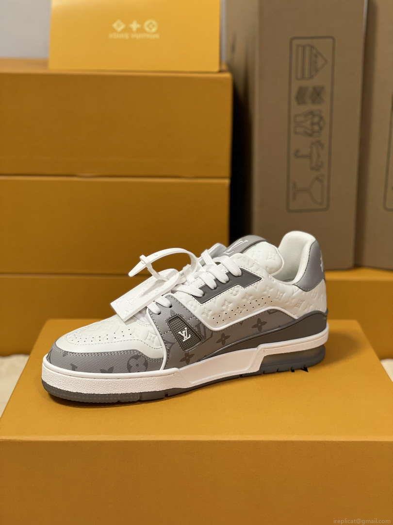 Louis Vuitton 1AC58D Women Men’s LV Trainer Sneaker M601030