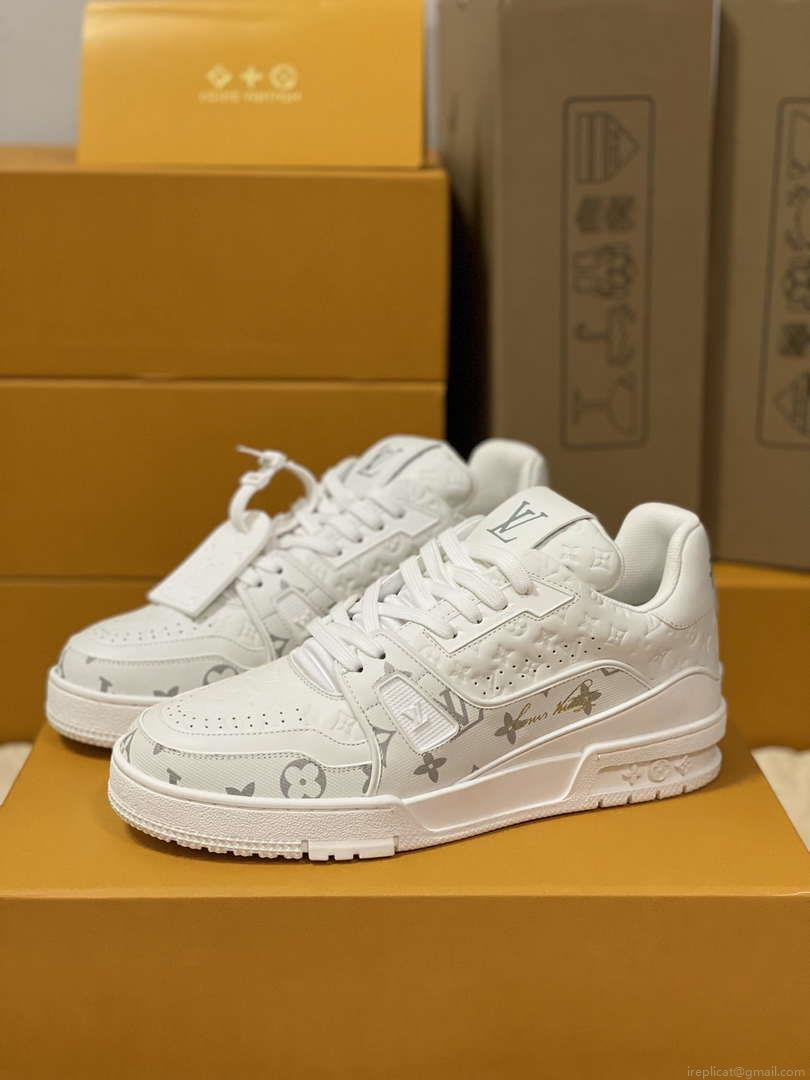 Louis Vuitton 1AC58D Women Men’s LV Trainer Sneaker M601028