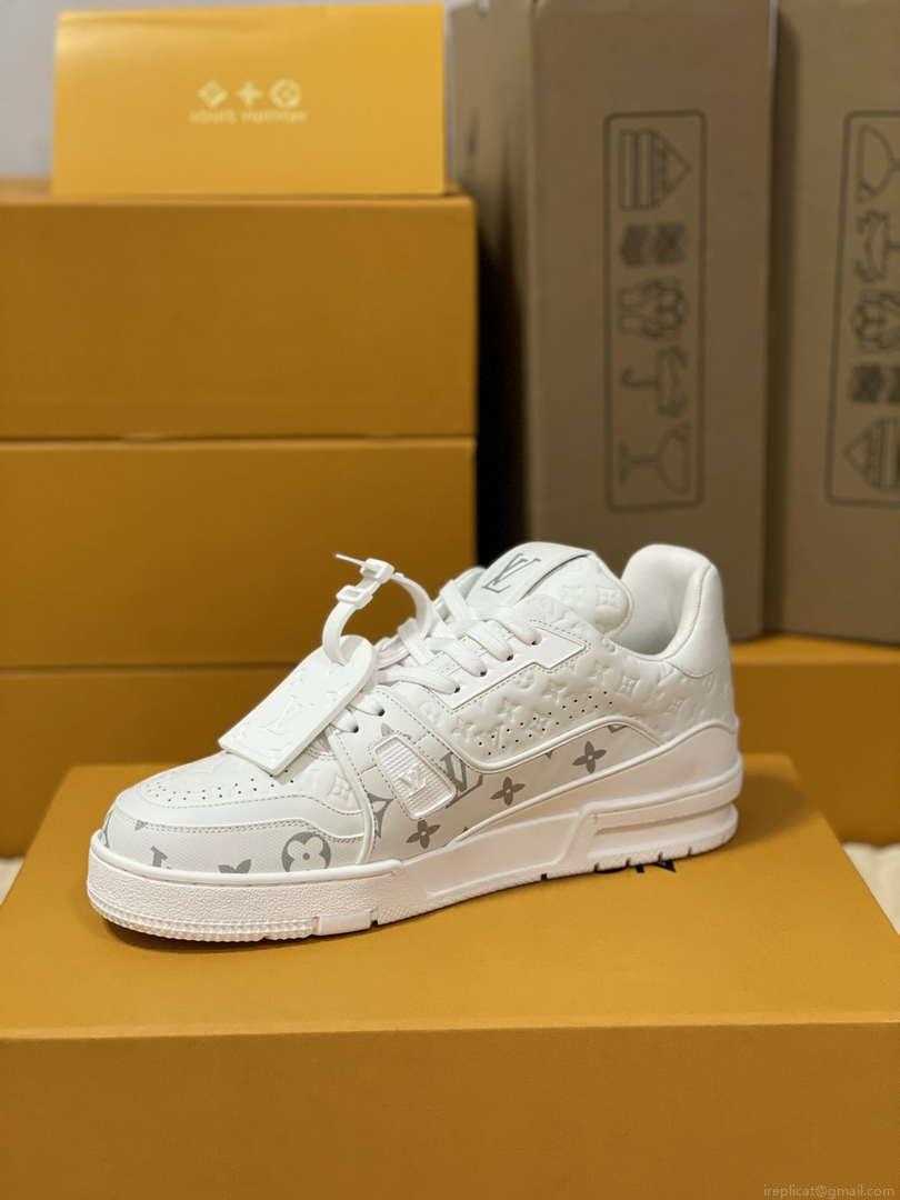Louis Vuitton 1AC58D Women Men’s LV Trainer Sneaker M601028