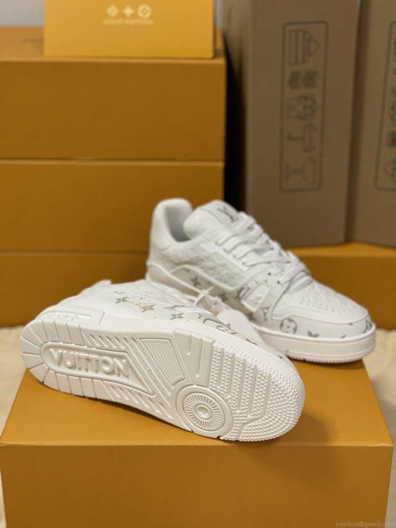 Louis Vuitton 1AC58D Women Men’s LV Trainer Sneaker M601028
