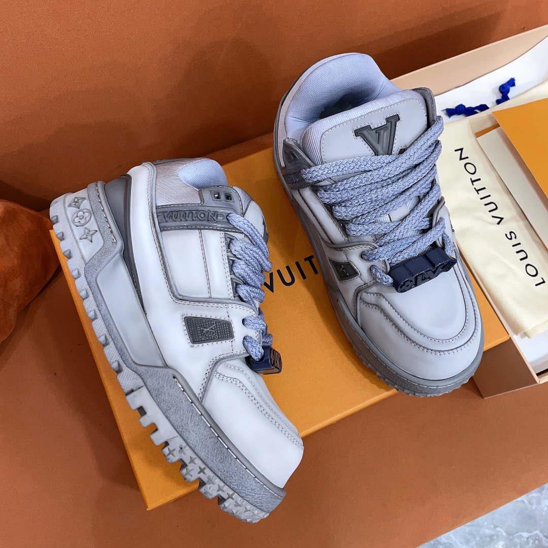 Louis Vuitton 1AC5C9 Men Women’s LV Trainer Sneaker L62455
