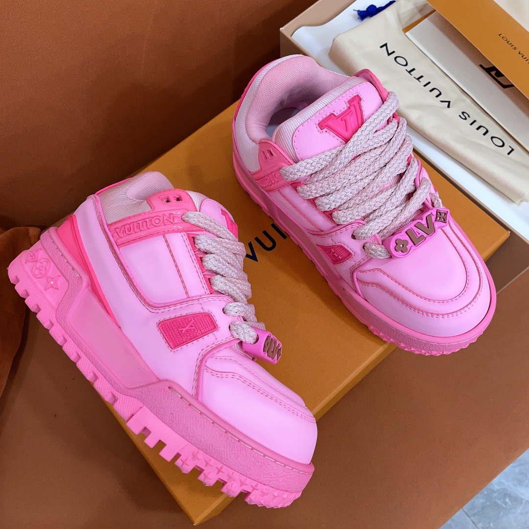 Louis Vuitton 1AC5C9 Men Women’s LV Trainer Sneaker L62456