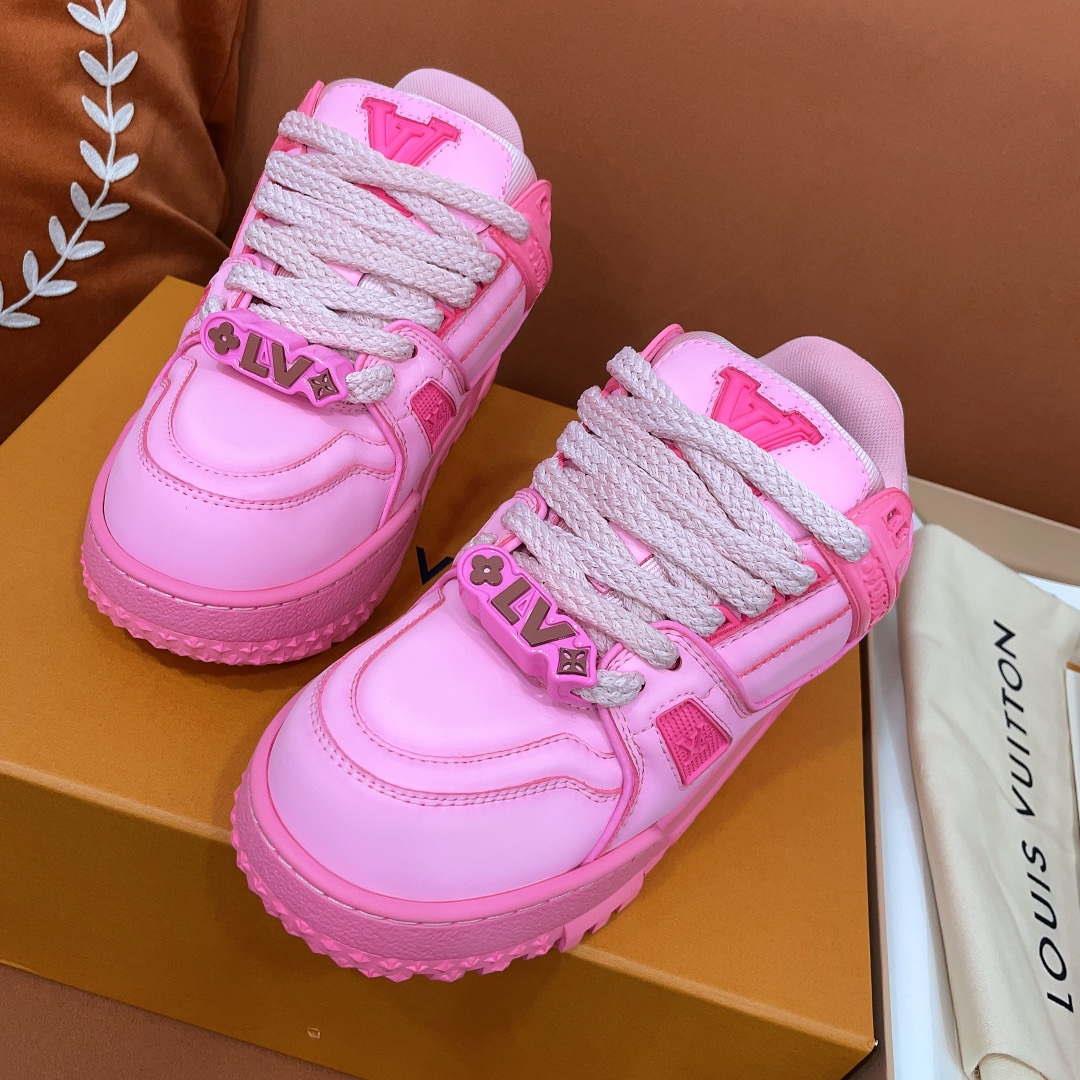 Louis Vuitton 1AC5C9 Men Women’s LV Trainer Sneaker L62456