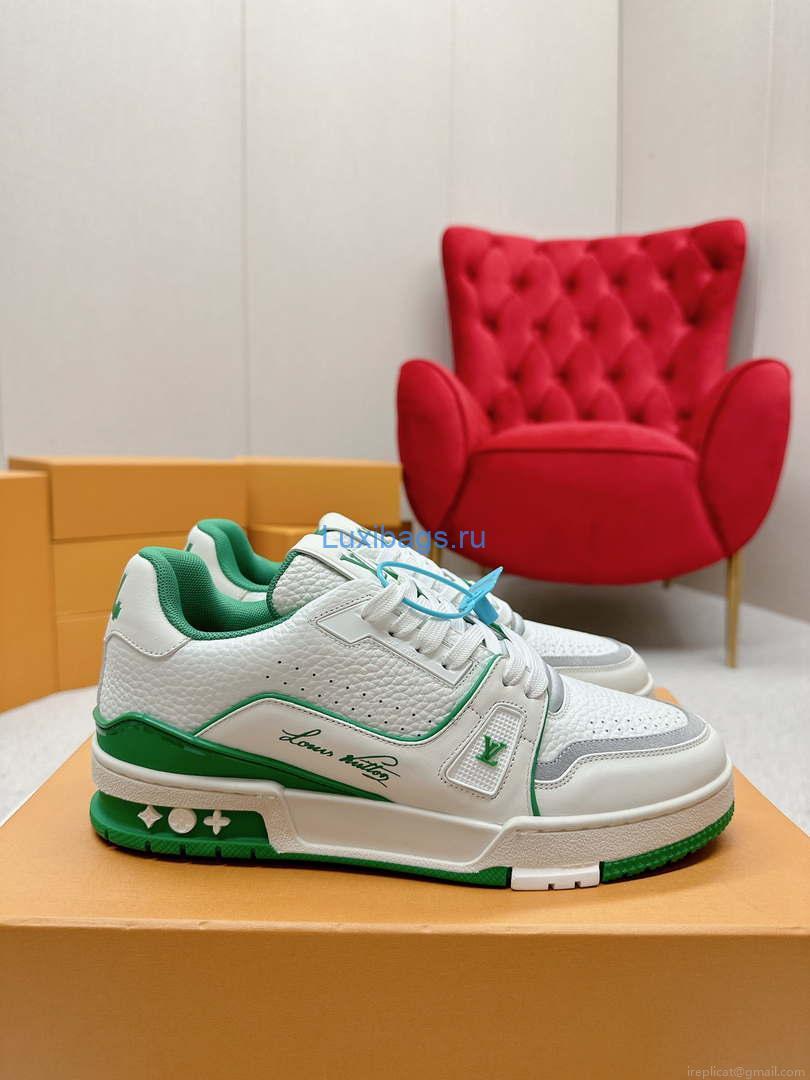 Louis Vuitton 1ABFAF Men Women’s LV Trainer Sneaker L62459