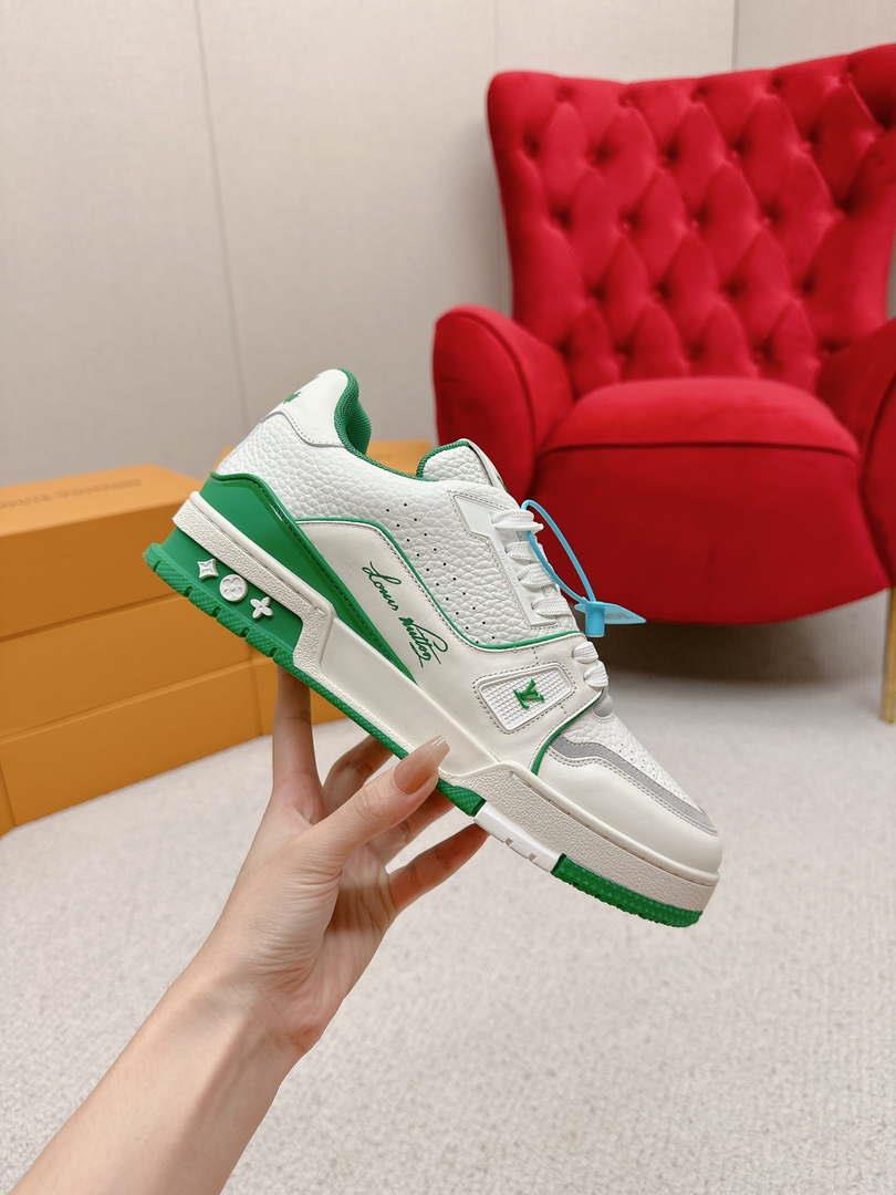 Louis Vuitton 1ABFAF Men Women’s LV Trainer Sneaker L62459