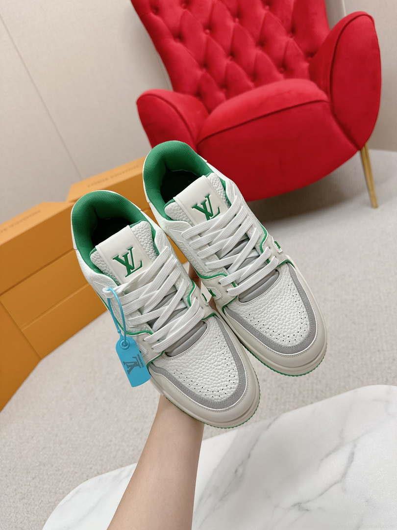 Louis Vuitton 1ABFAF Men Women’s LV Trainer Sneaker L62459