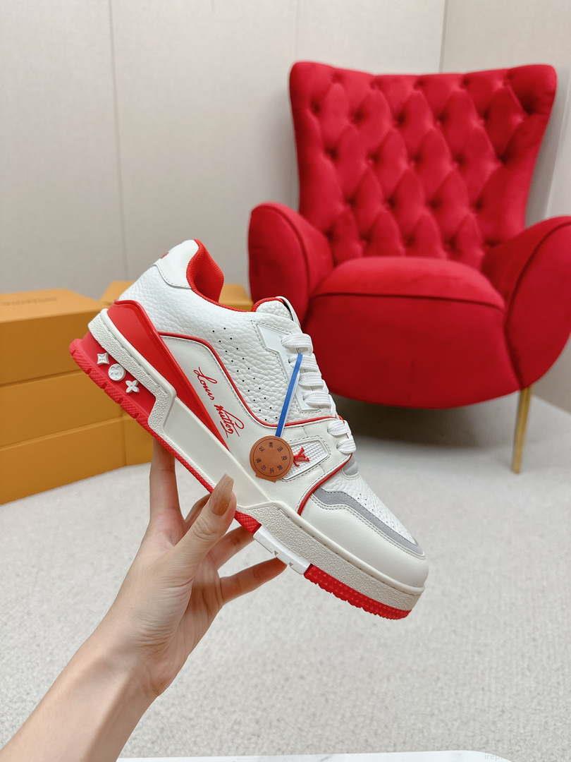 Louis Vuitton 1ABFAF Men Women’s LV Trainer Sneaker L62460