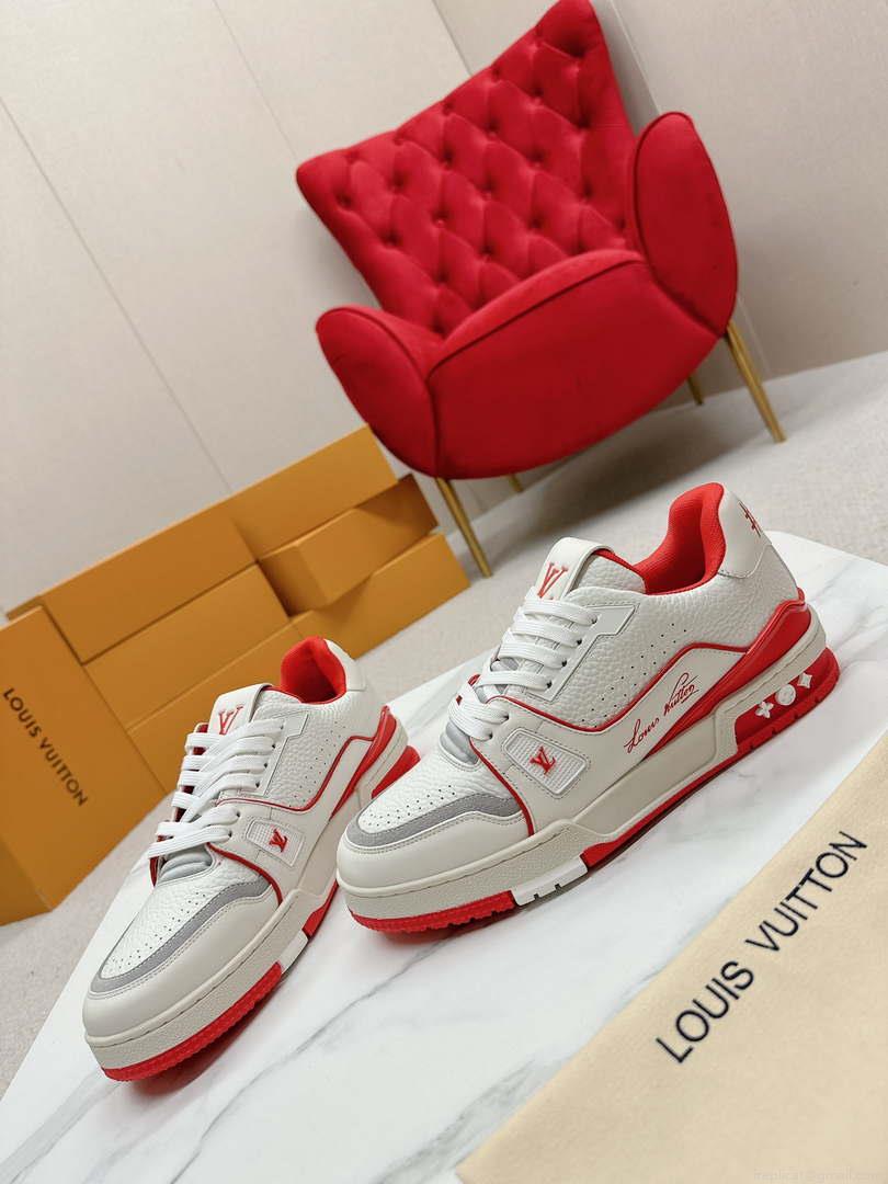 Louis Vuitton 1ABFAF Men Women’s LV Trainer Sneaker L62460