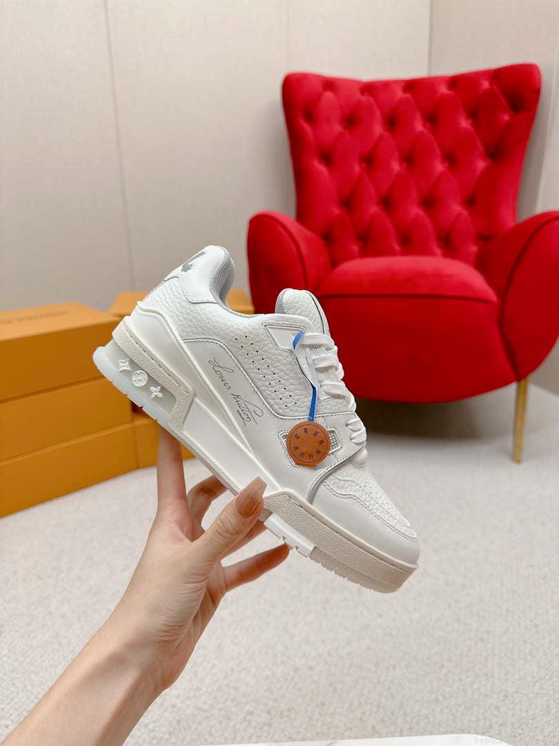 Louis Vuitton 1ABFAF Men Women’s LV Trainer Sneaker L62462