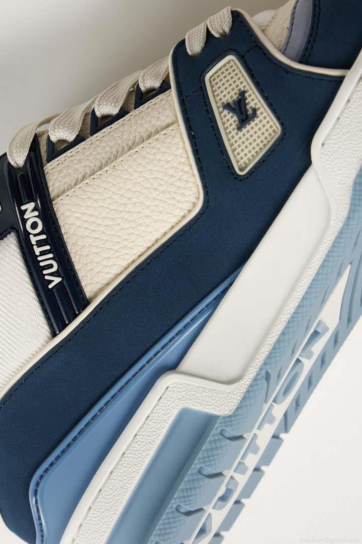 Louis Vuitton 1ABLUR Men Women’s LV Trainer Sneaker L62468