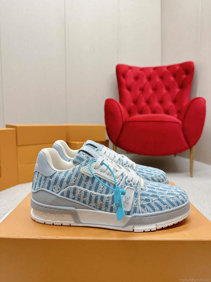 Louis Vuitton 1ABG0H Men Women’s LV Trainer Sneaker L62476