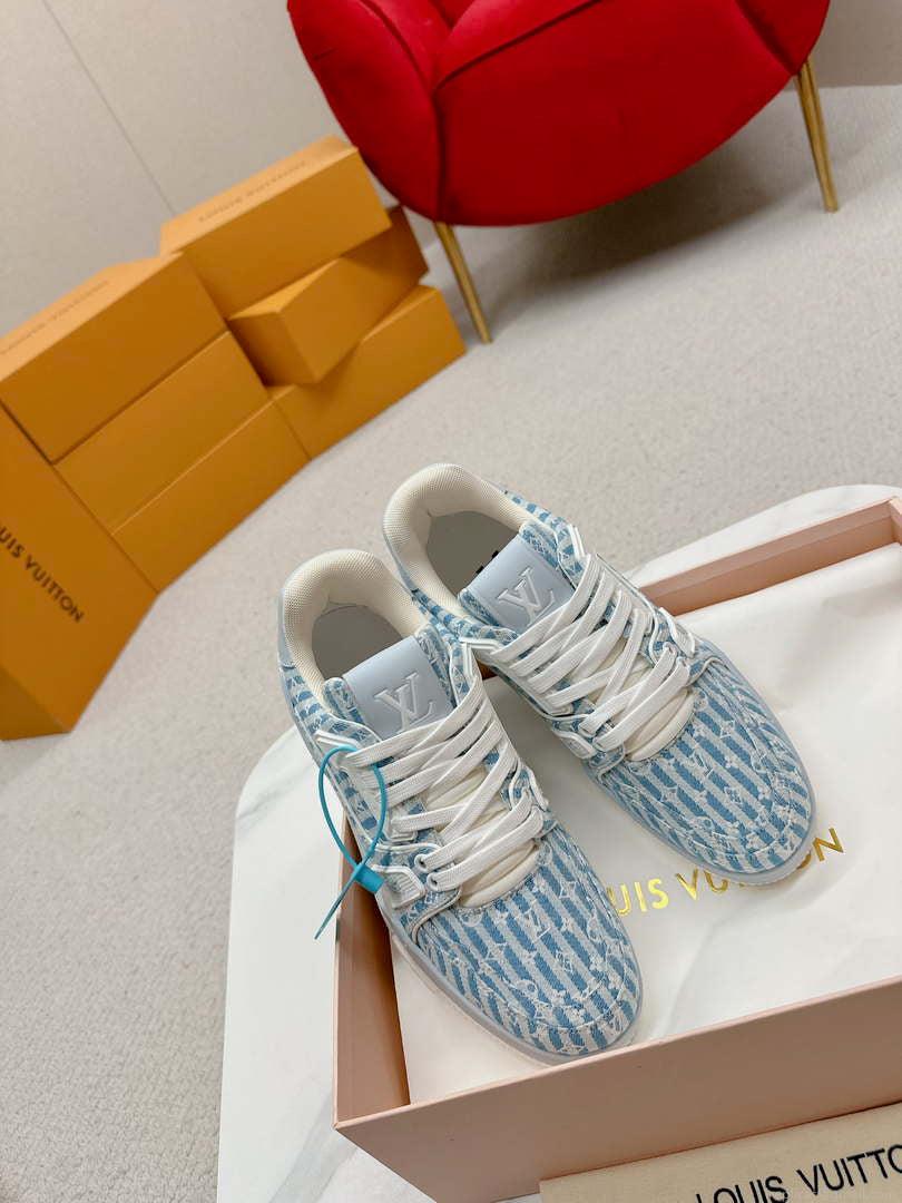 Louis Vuitton 1ABG0H Men Women’s LV Trainer Sneaker L62476