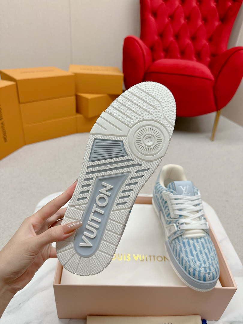Louis Vuitton 1ABG0H Men Women’s LV Trainer Sneaker L62476