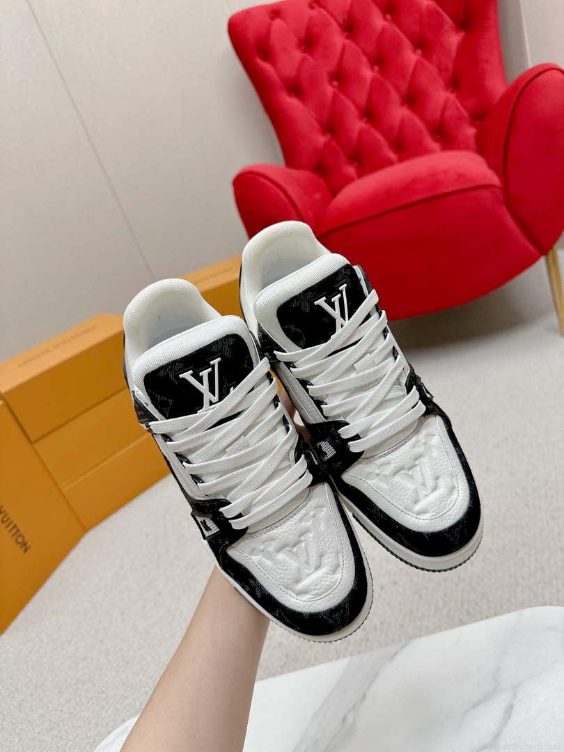 Louis Vuitton 1A9JG2 Men Women’s LV Trainer Sneaker L62484
