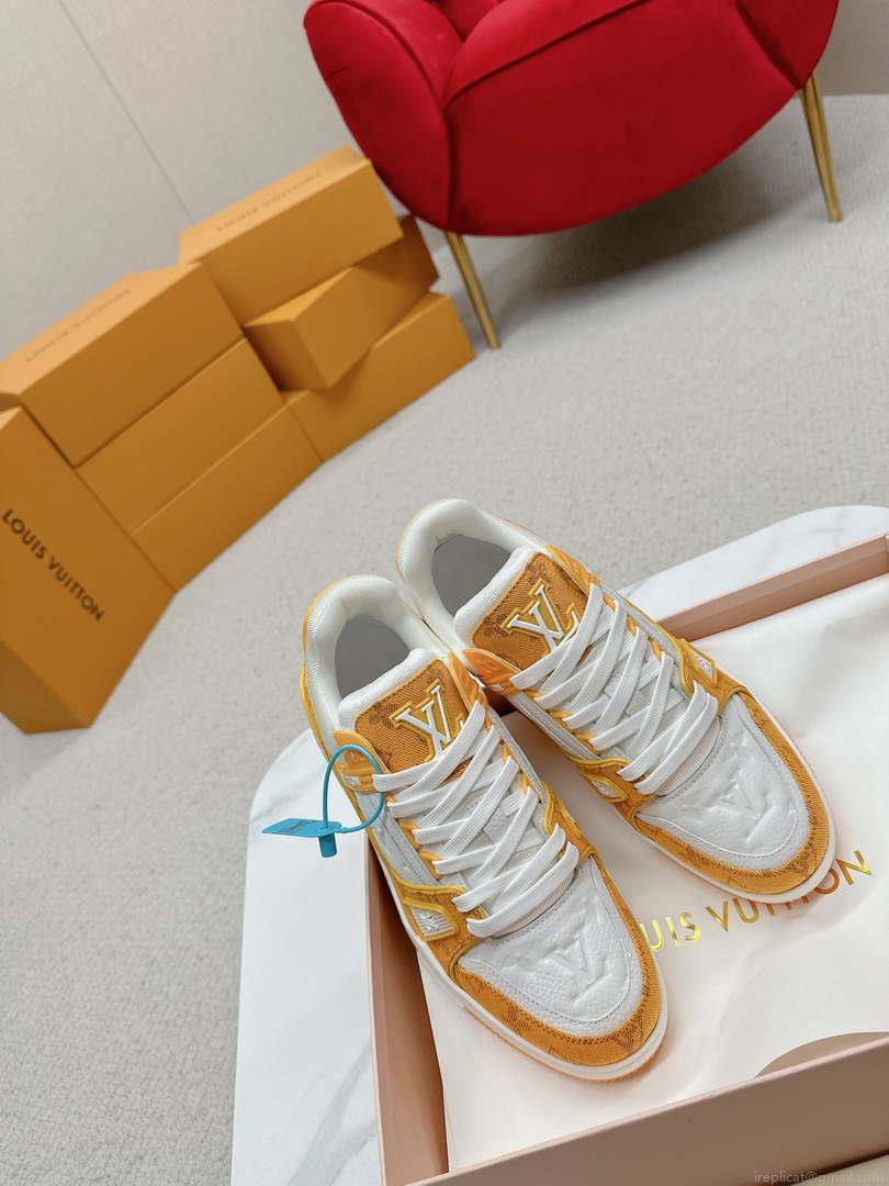 Louis Vuitton 1A9JG2 Men Women’s LV Trainer Sneaker L62486