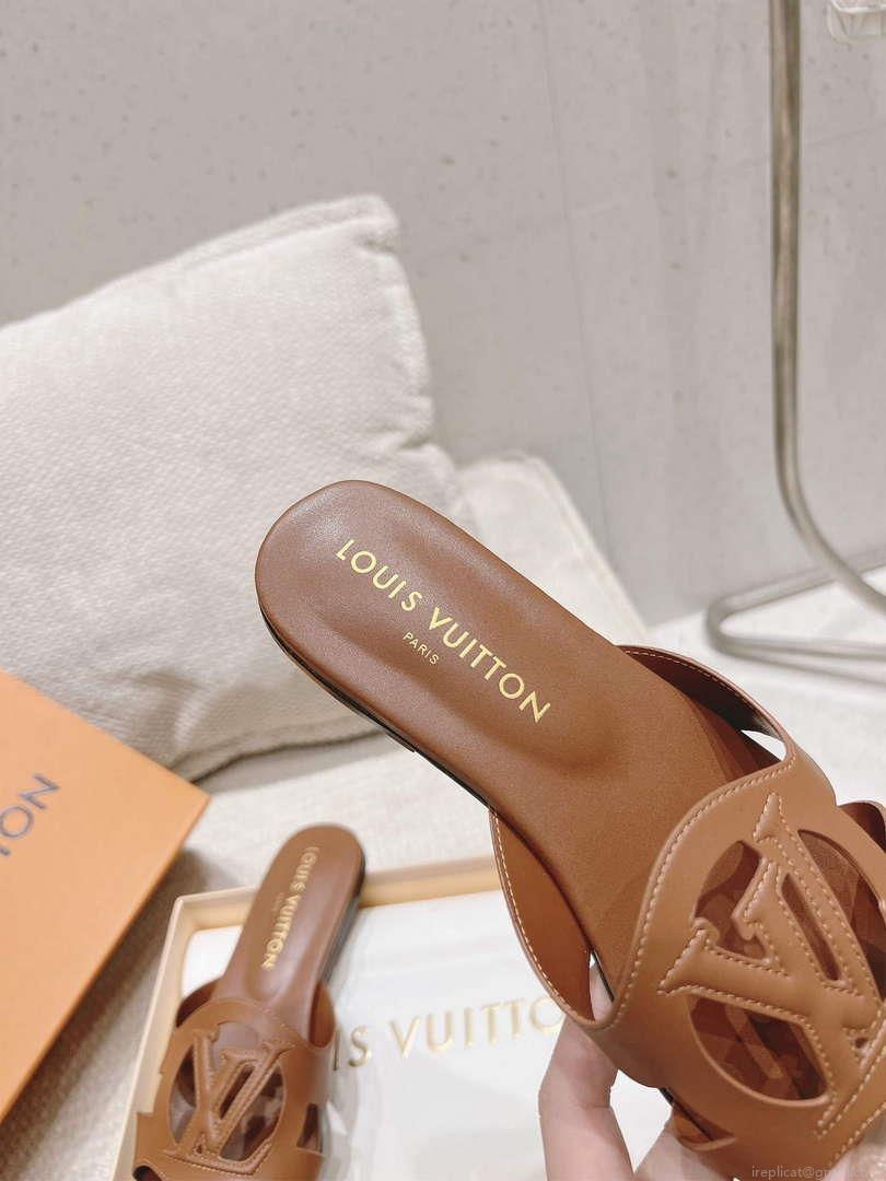 LV 1ABP20 Louis Vuitton LV Isola Flat Mules L66398
