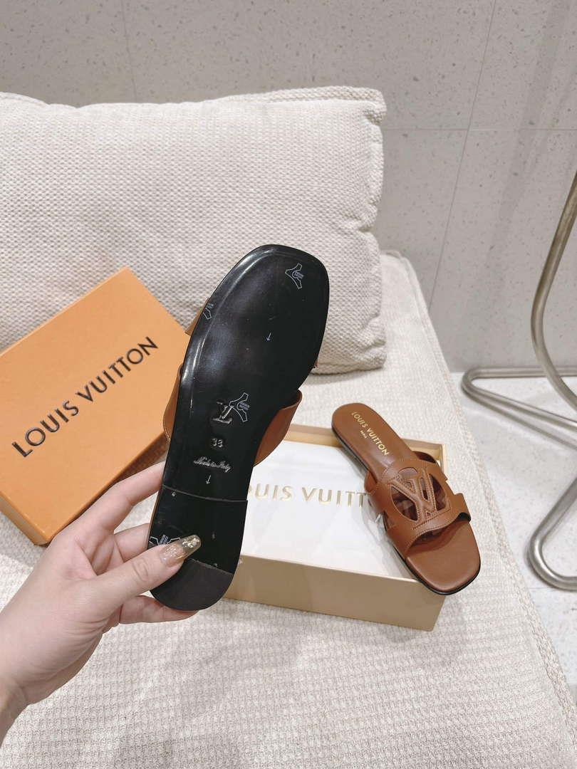 LV 1ABP20 Louis Vuitton LV Isola Flat Mules L66398
