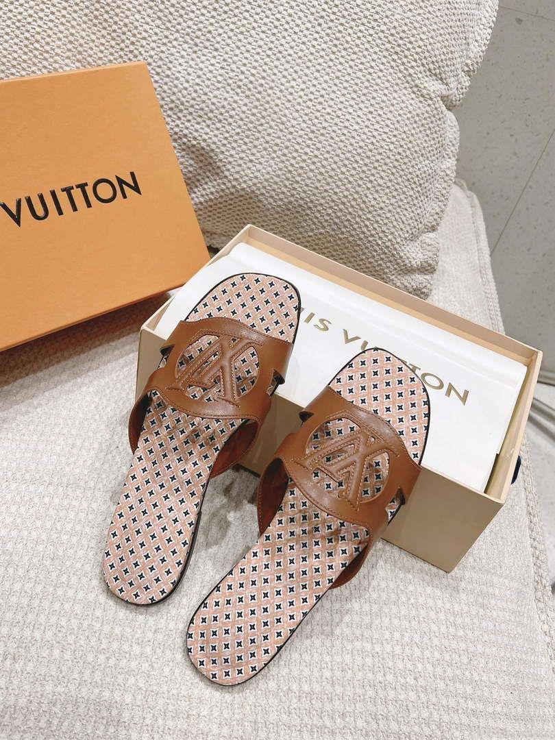 LV 1ABP20 Louis Vuitton LV Isola Flat Mules L66399