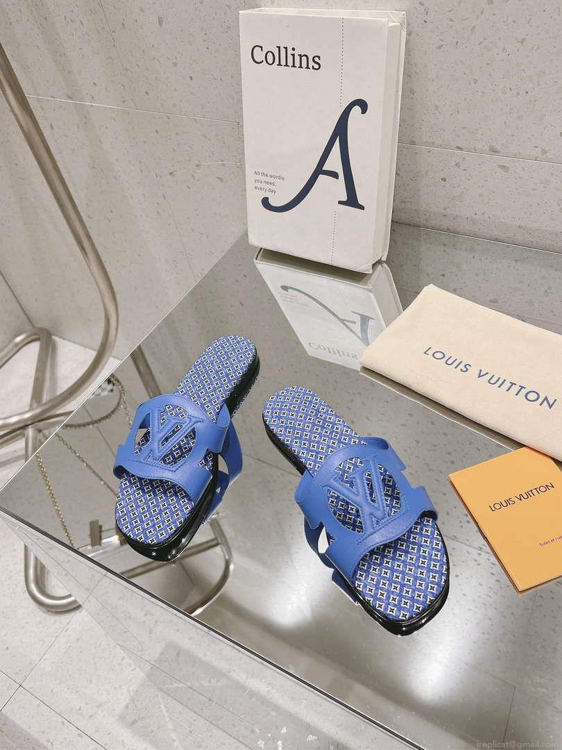LV 1ABP20 Louis Vuitton LV Isola Flat Mules L66400