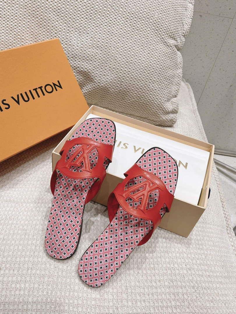 LV 1ABP20 Louis Vuitton LV Isola Flat Mules L66401