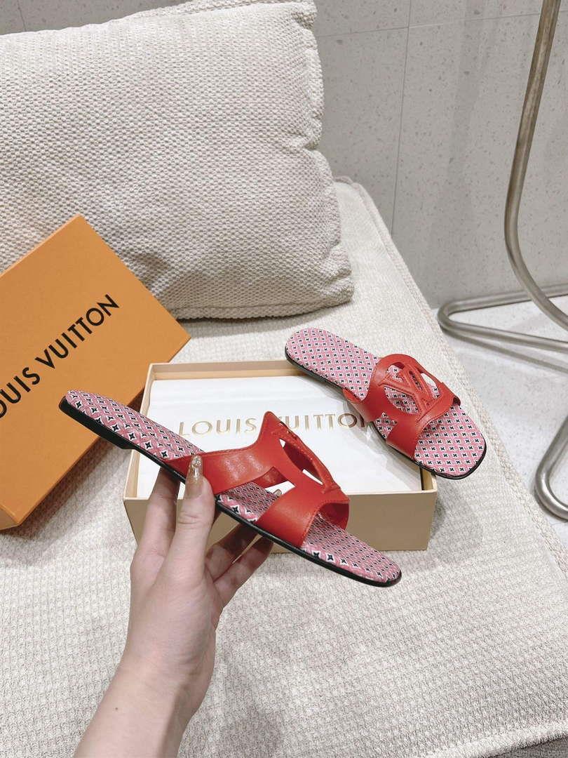 LV 1ABP20 Louis Vuitton LV Isola Flat Mules L66401