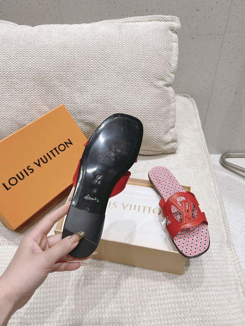 LV 1ABP20 Louis Vuitton LV Isola Flat Mules L66401