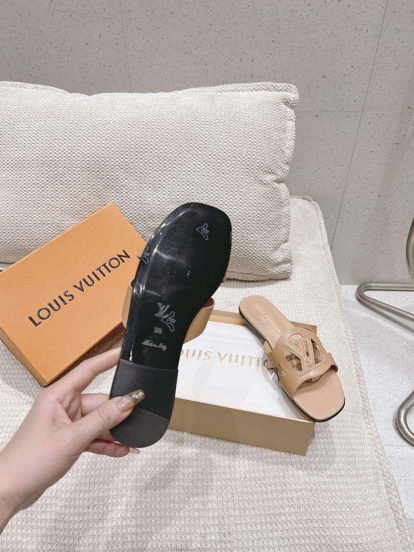 LV 1ABP20 Louis Vuitton LV Isola Flat Mules L66403