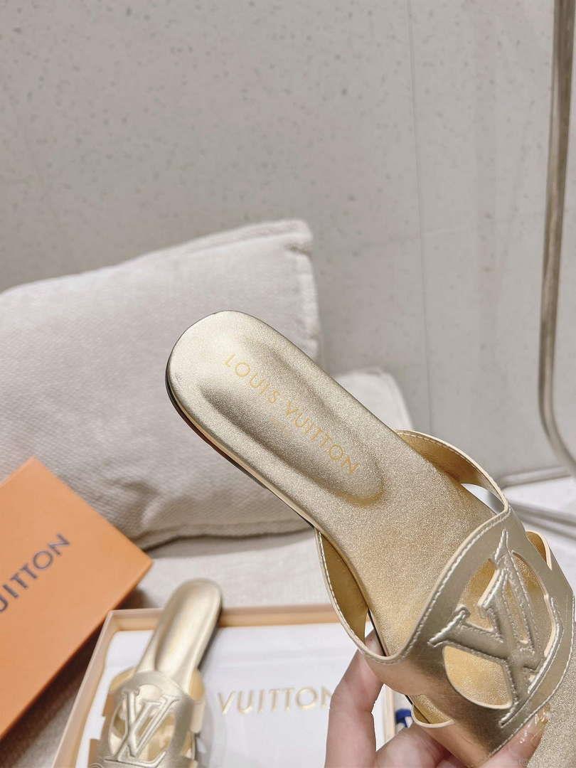 LV 1ABP20 Louis Vuitton LV Isola Flat Mules L66404