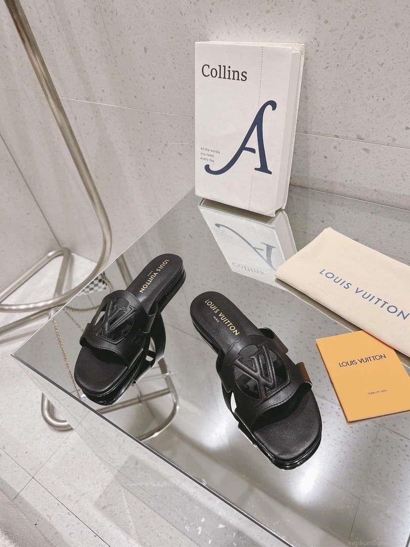 LV 1ABP20 Louis Vuitton LV Isola Flat Mules L66406