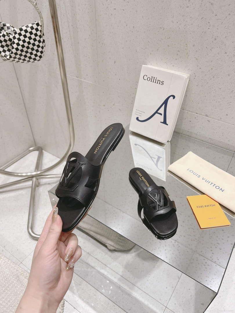 LV 1ABP20 Louis Vuitton LV Isola Flat Mules L66406