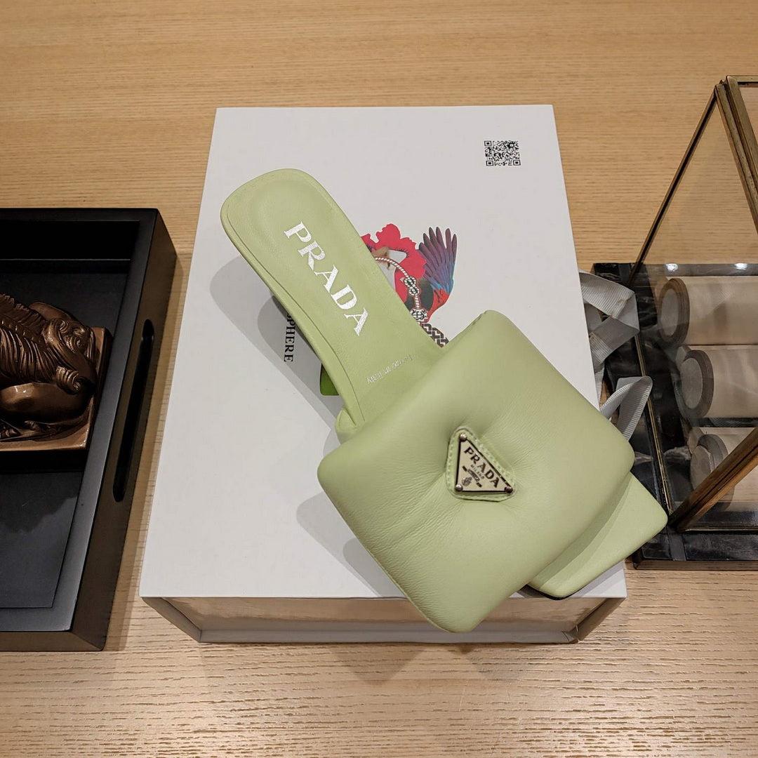 Prada 1XX654 Soft padded nappa sandals P78550