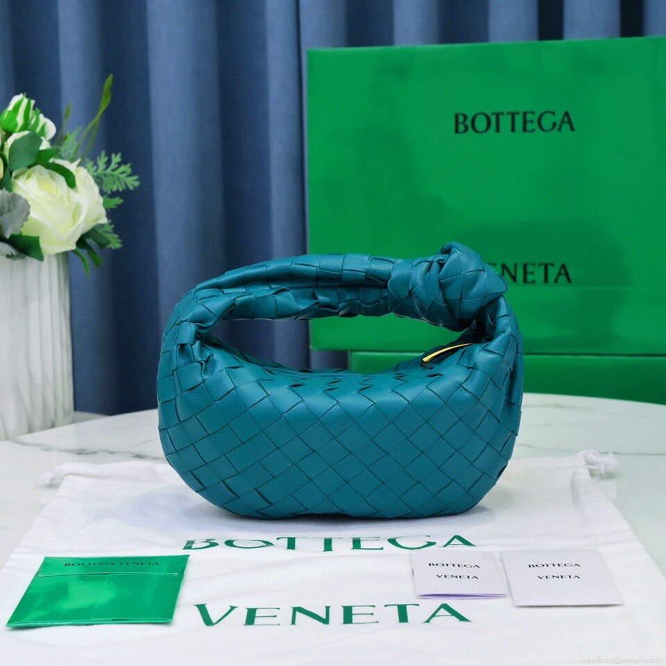 Bottega Veneta BV 651876 mini Jodie Blue