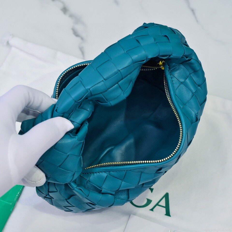 Bottega Veneta BV 651876 mini Jodie Blue
