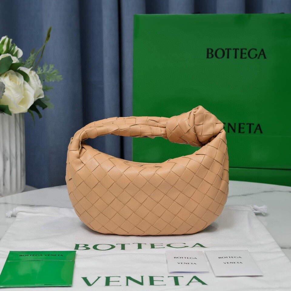 Bottega Veneta BV 651876 mini Jodie Apricot