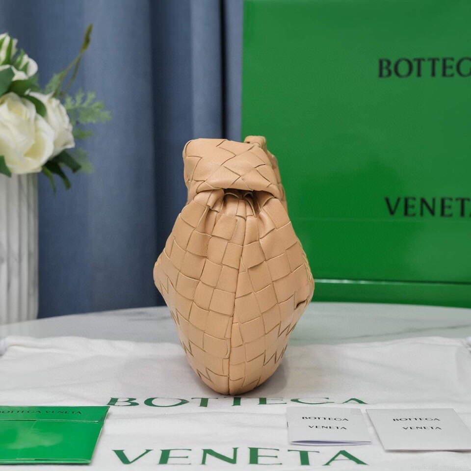 Bottega Veneta BV 651876 mini Jodie Apricot