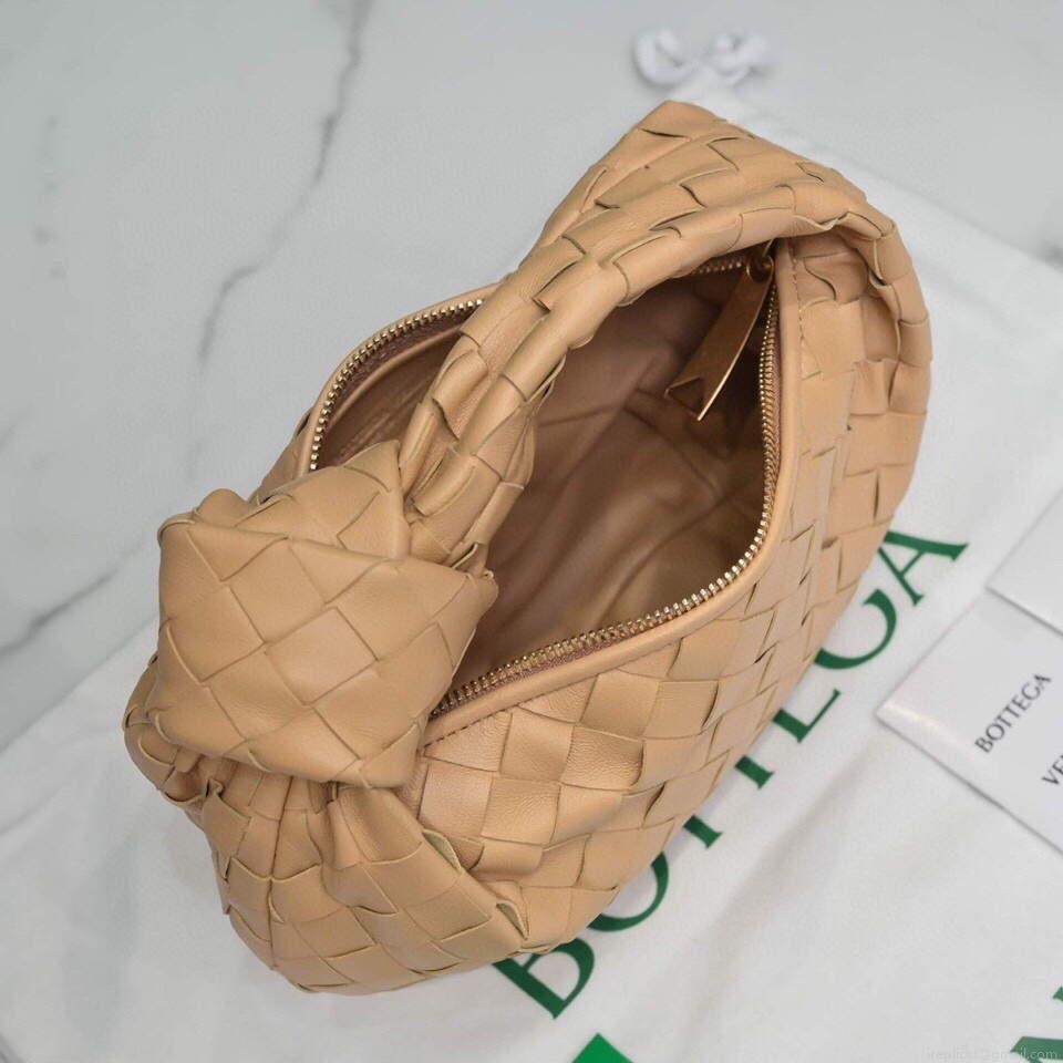 Bottega Veneta BV 651876 mini Jodie Apricot