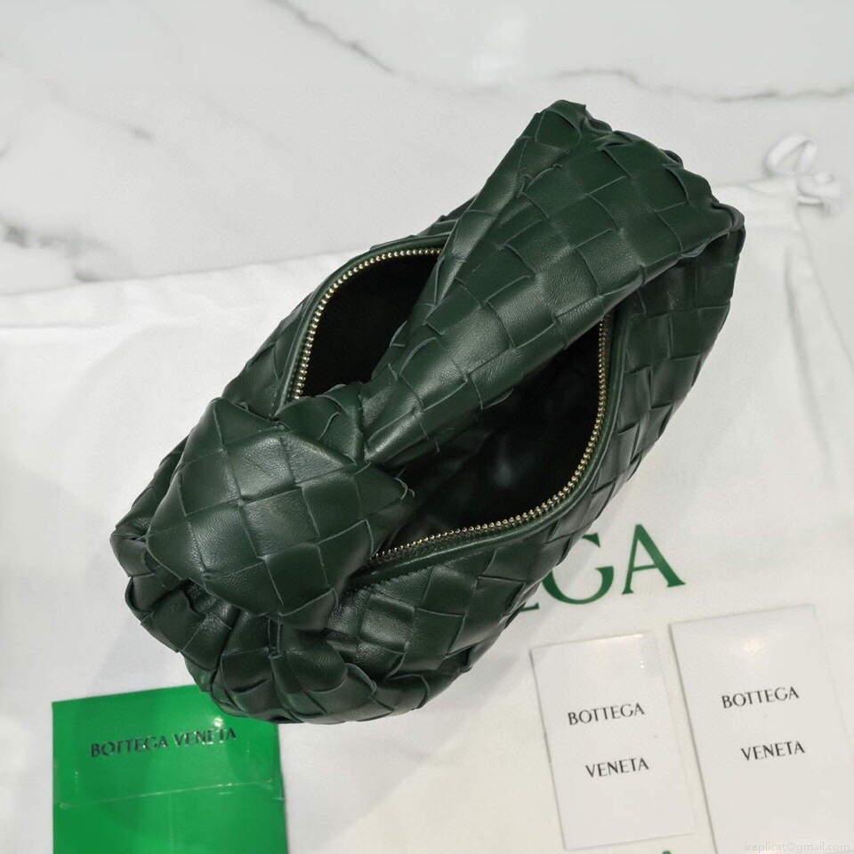 Bottega Veneta BV 651876 mini Jodie Dark Green