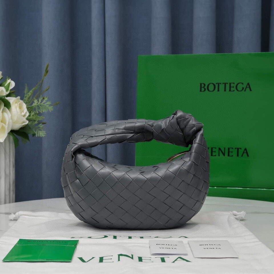 Bottega Veneta BV 651876 mini Jodie Dark Grey