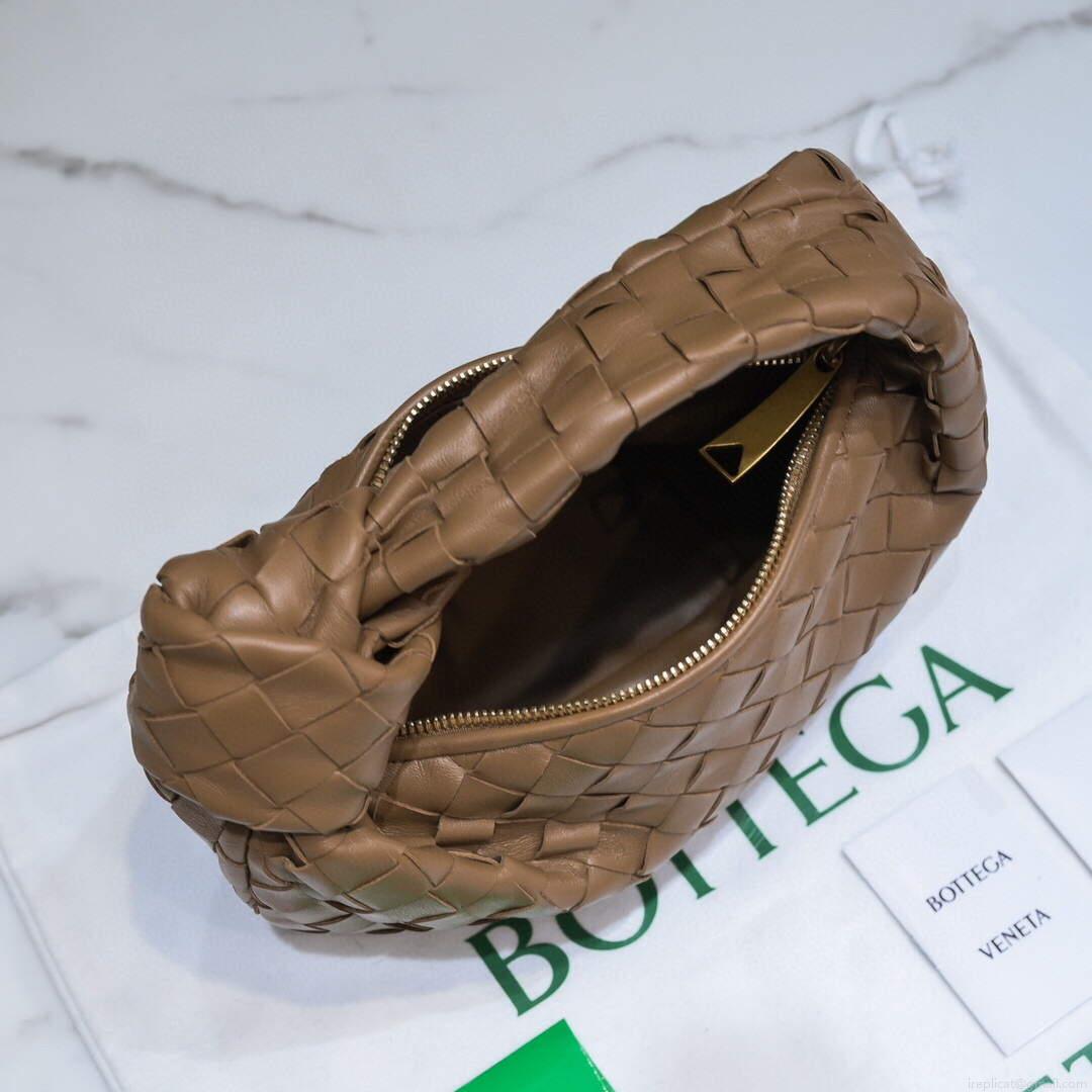 Bottega Veneta BV 651876 mini Jodie Borwn