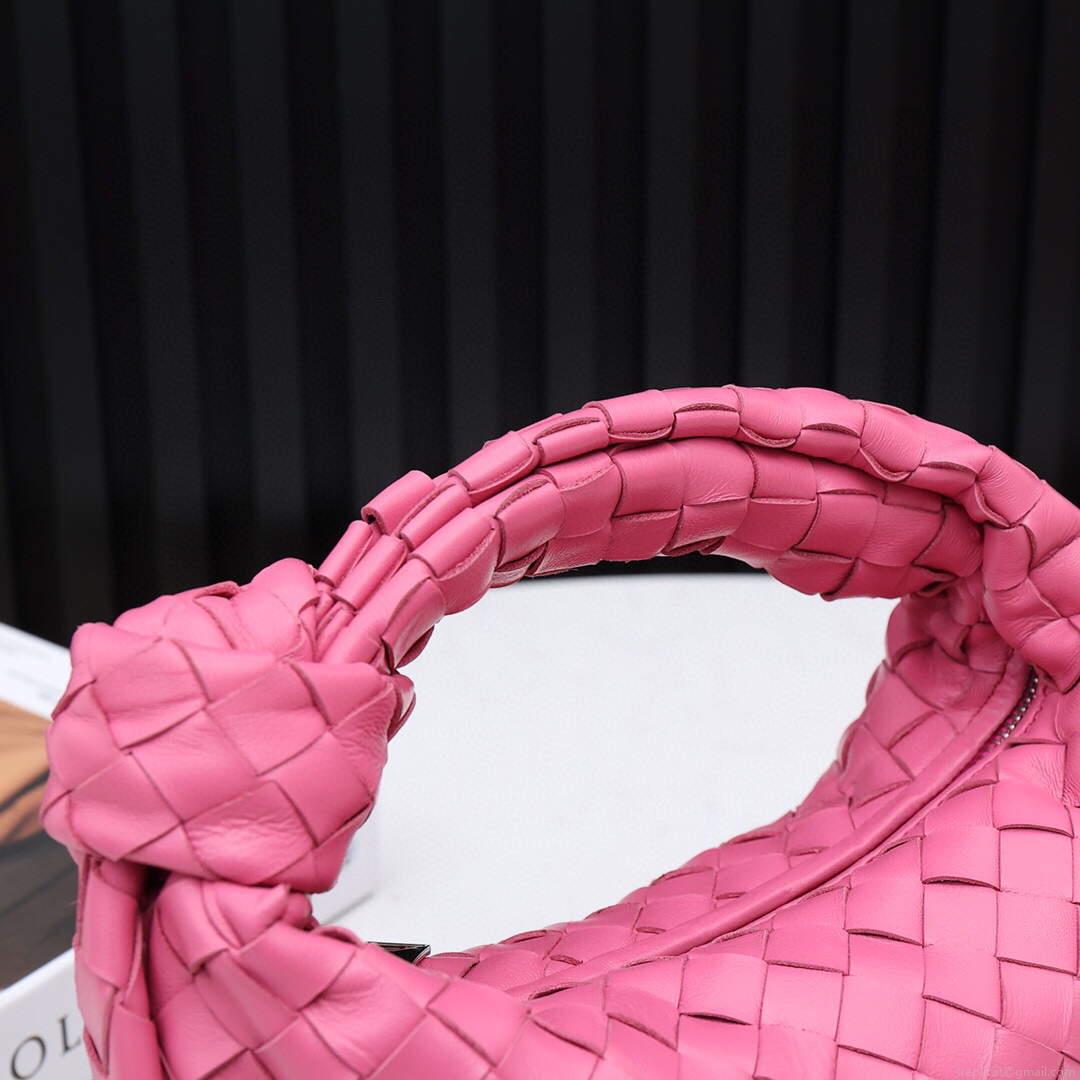 Bottega Veneta BV 651876 mini Jodie Rose Red