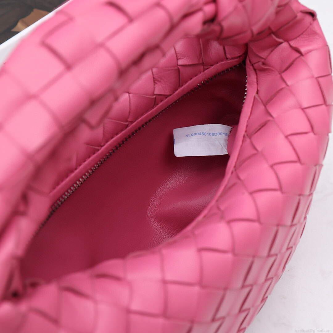 Bottega Veneta BV 651876 mini Jodie Rose Red