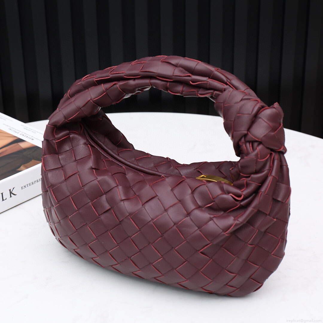 Bottega Veneta BV 651876 mini Jodie Grape